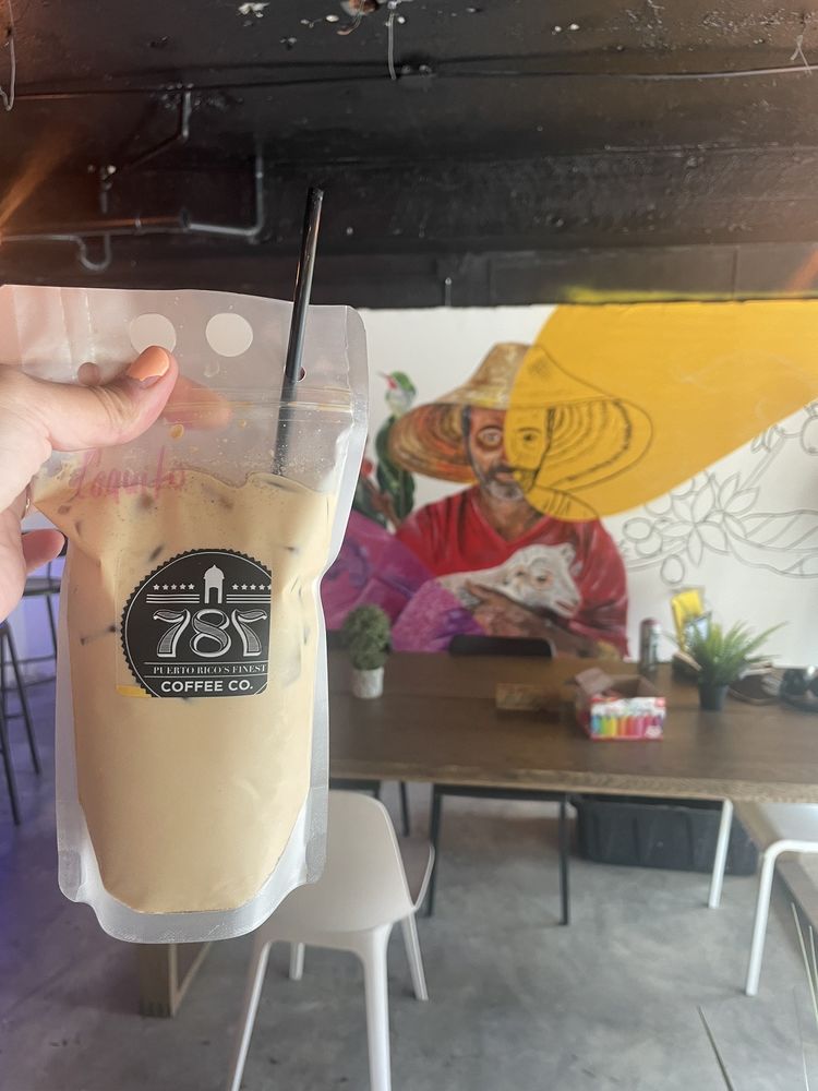 787 Coffee San Juan Escambron Beach Pouch