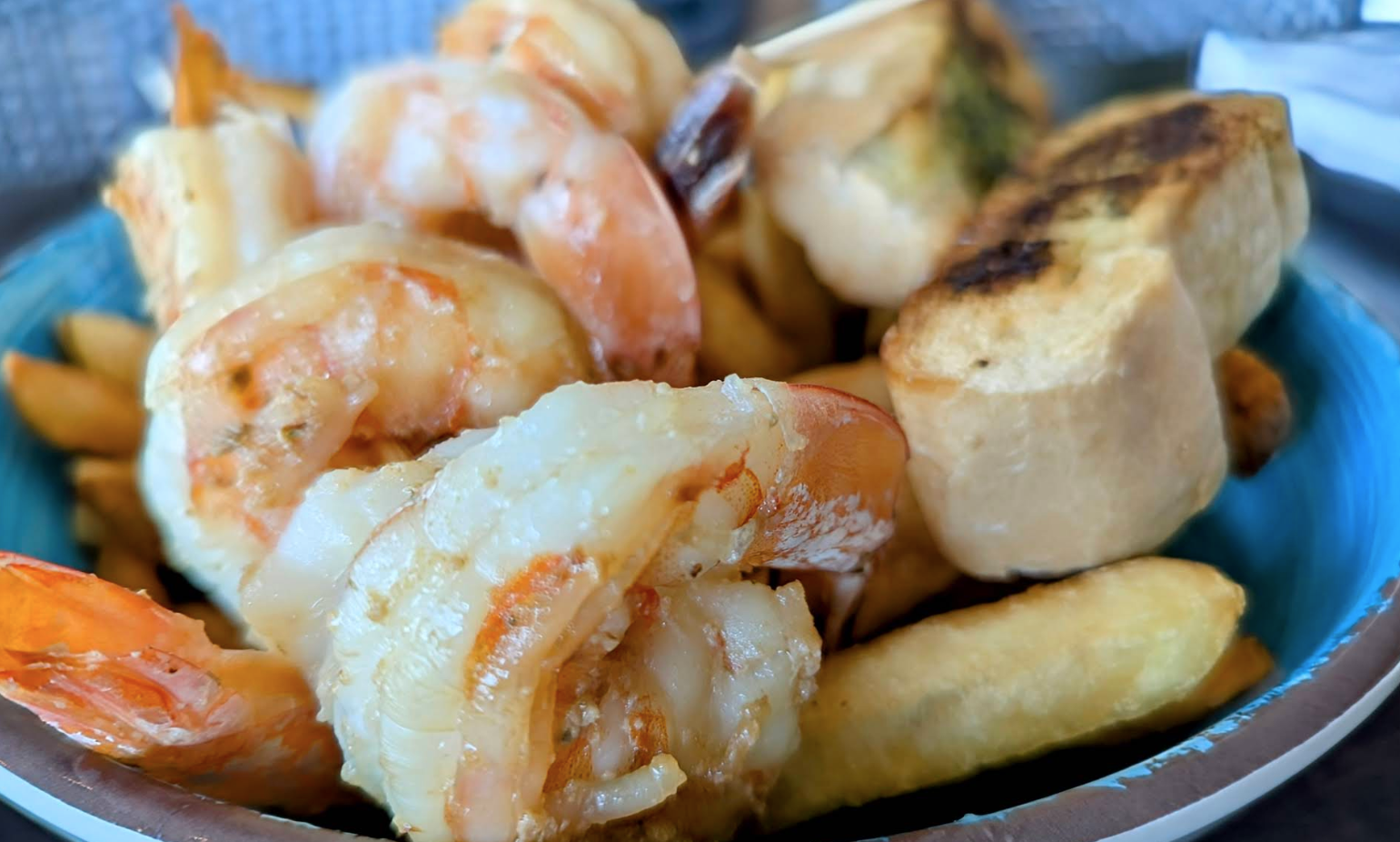 Caribar Caribe Hilton Escambron Beach Old San Juan Shrimp