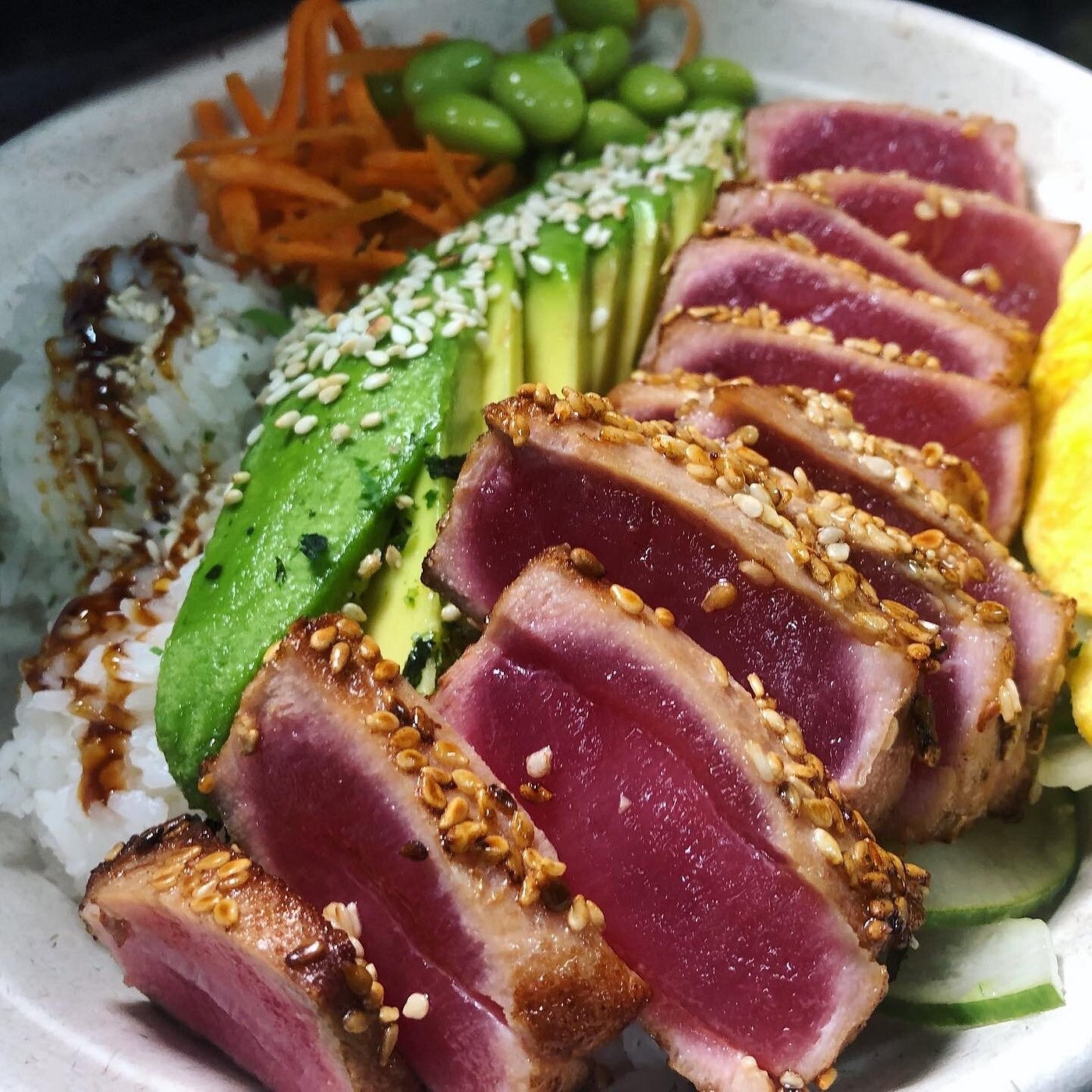 Cruda Bistro Escambron Beach Old San Juan Seared Tuna