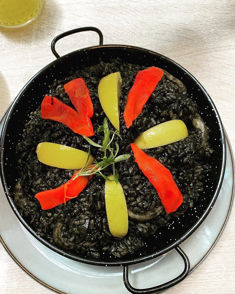 El Champi San Juan Port Arroz Negro Con Calamares