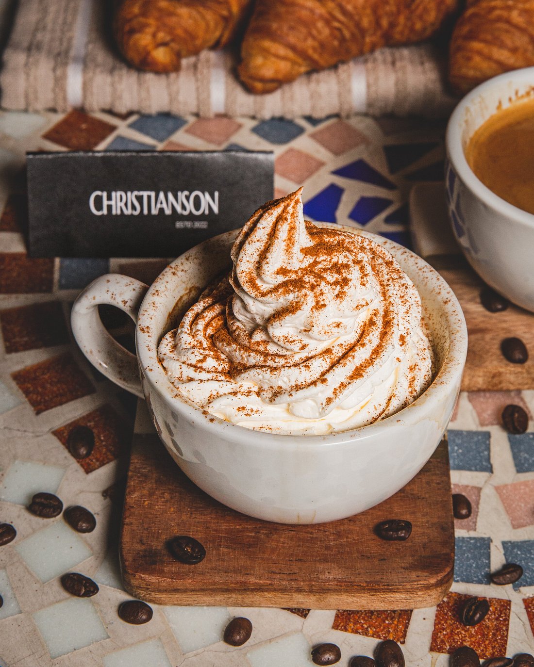 Escambron Beach Christianson Cappuccino Coffee