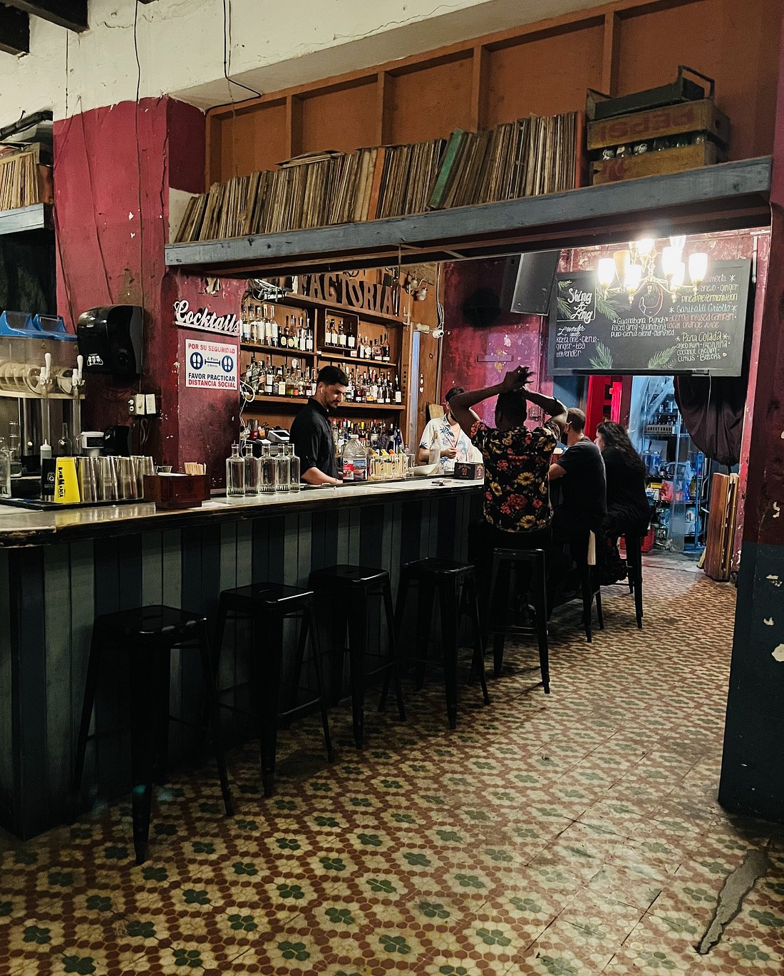 La Factoria Bar Entrance Escambron Beach