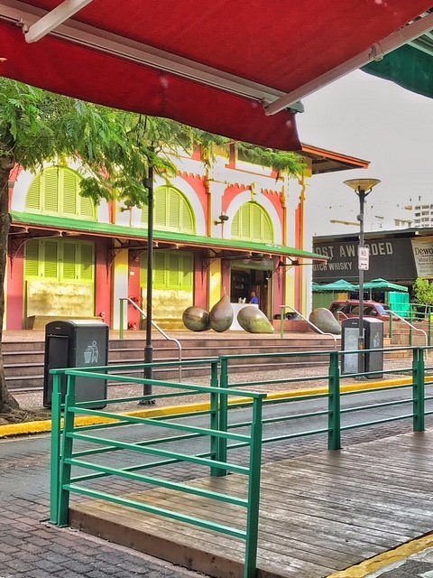 La Placita De Santurce Colorful Building San Juan Port