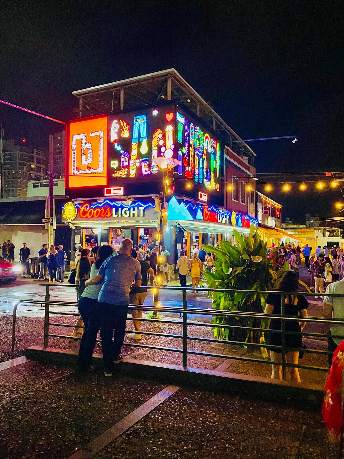 La Placita De Santurce Colorful Lights San Juan Port