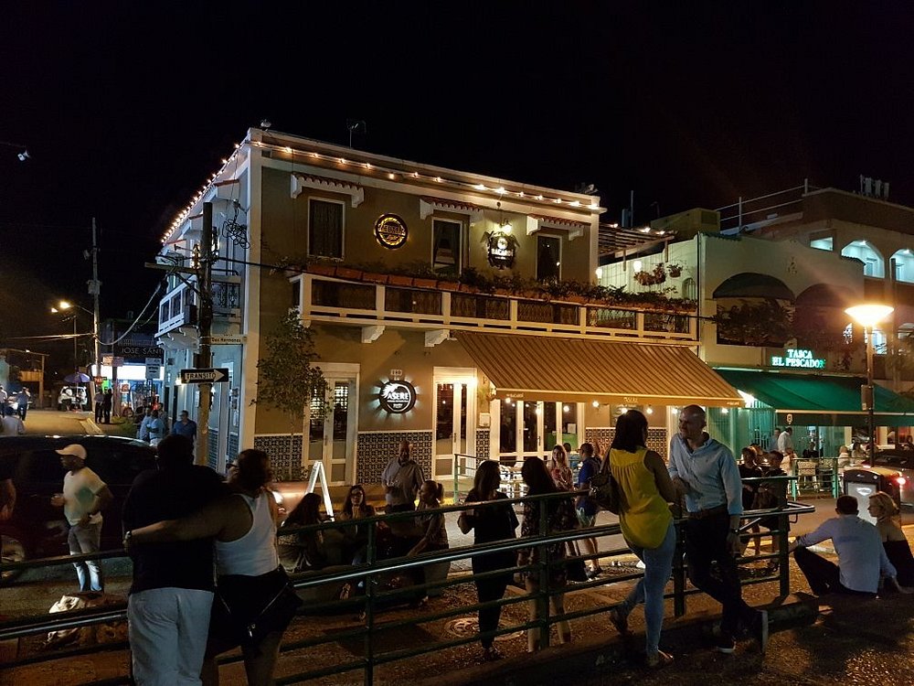 La Placita De Santurce Night View Escambron Beach