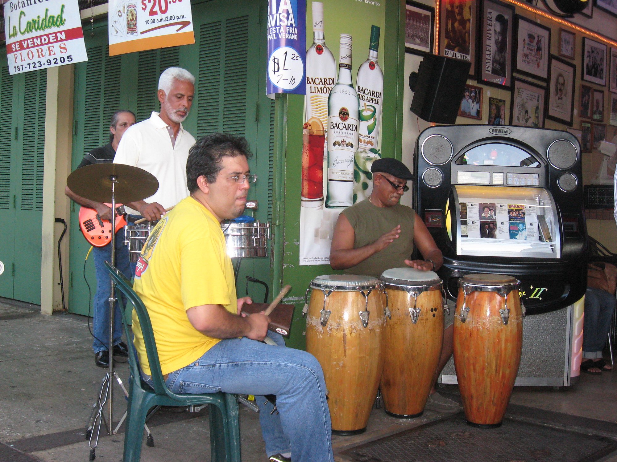 La Placita De Santurce Street Musicians San Juan Port