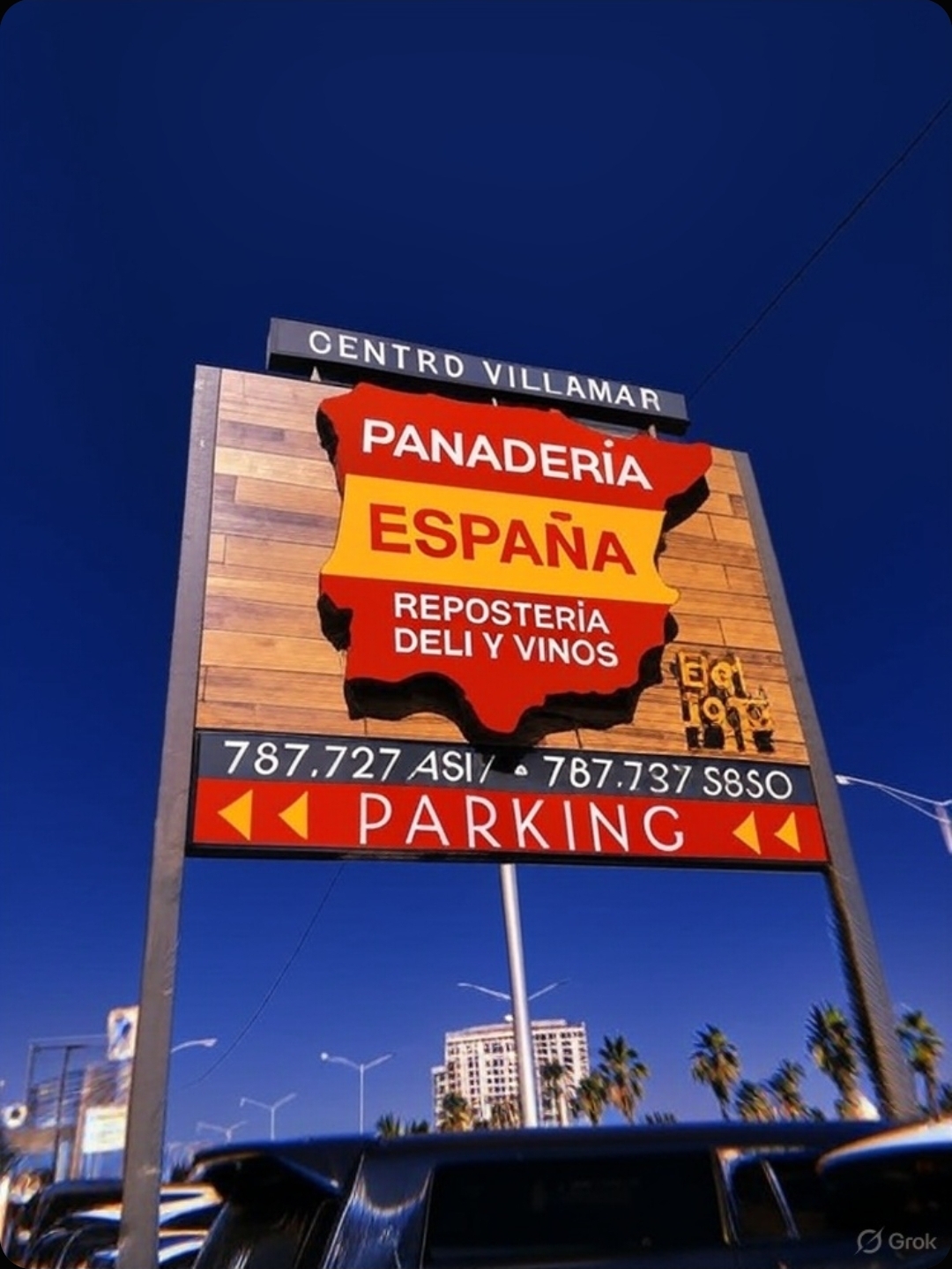Panaderia Espana Escambron Beach Sign