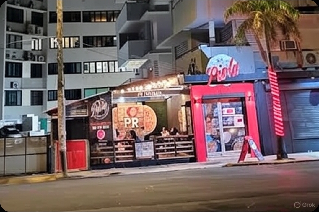 Pizza Piola Escambron Beach Old San Juan Exterior