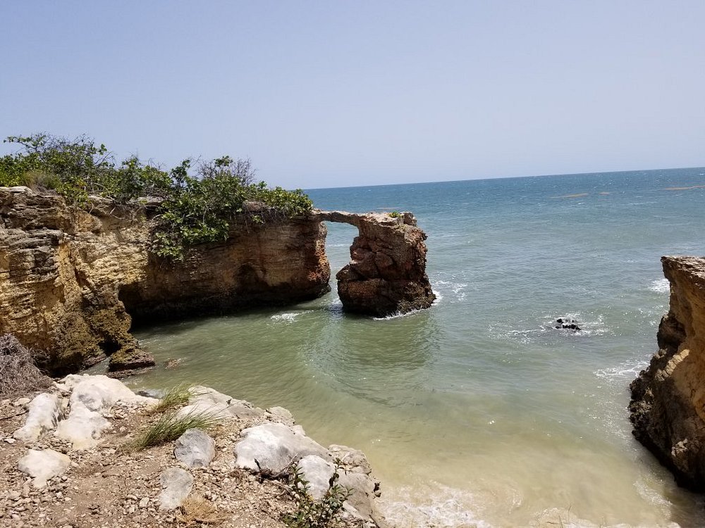 Playa Sucia Cbo Rojo Puerto Rico Rock Bridge