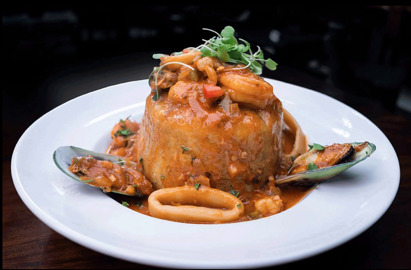 Rustica Y Lolas Escambron Beach Old San Juan Puerto Rican Mofongo