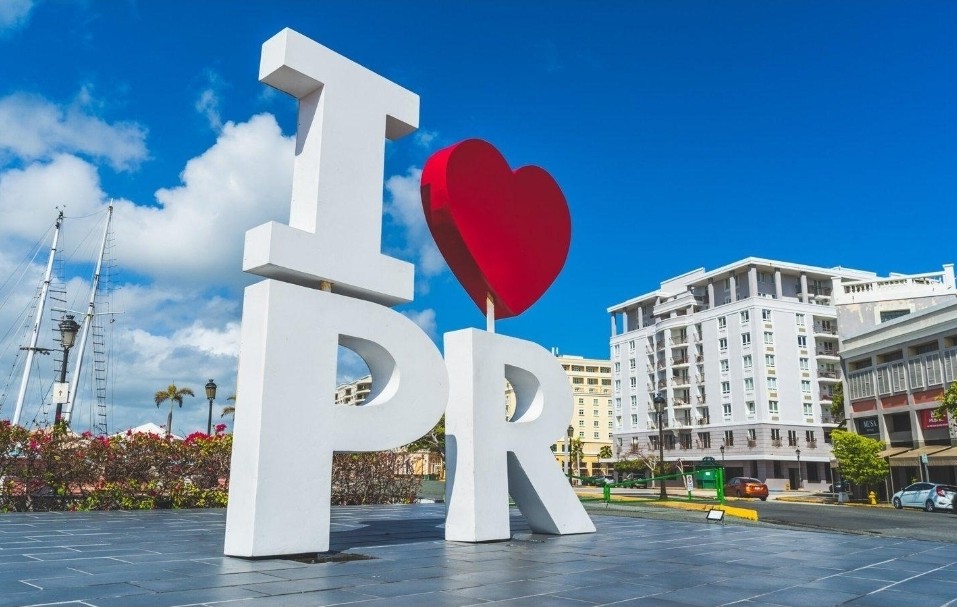 I Love PR Sign