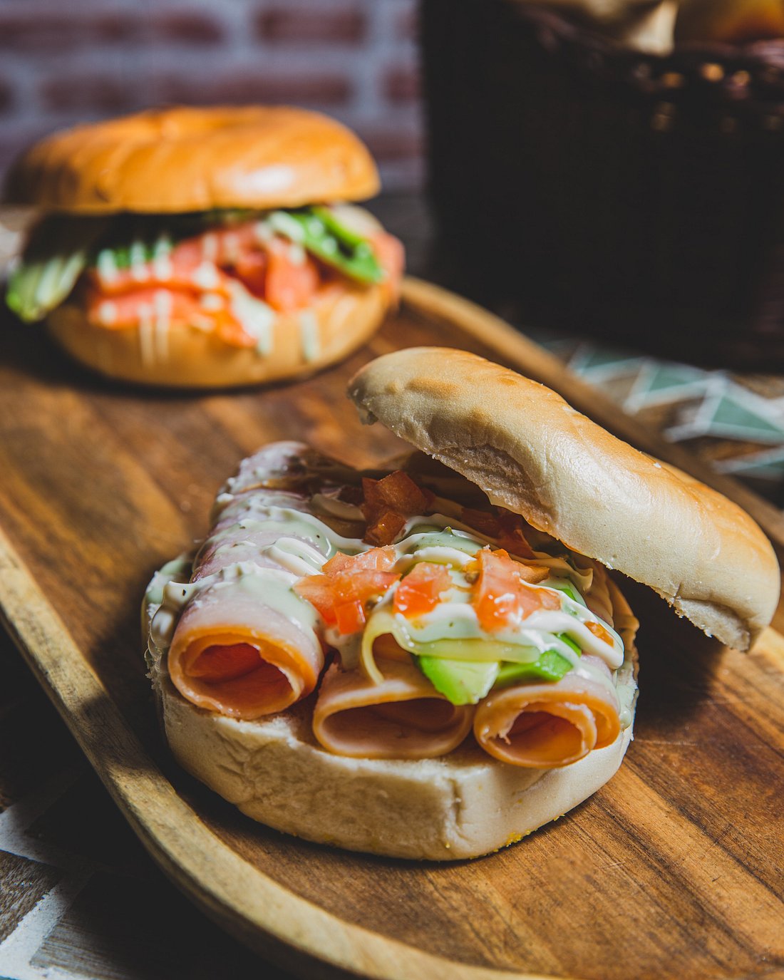 San Juan Port Christianson Bagel Sandwich