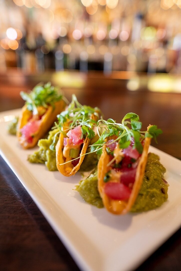 Santaella Escambron Beach Tuna Tacos