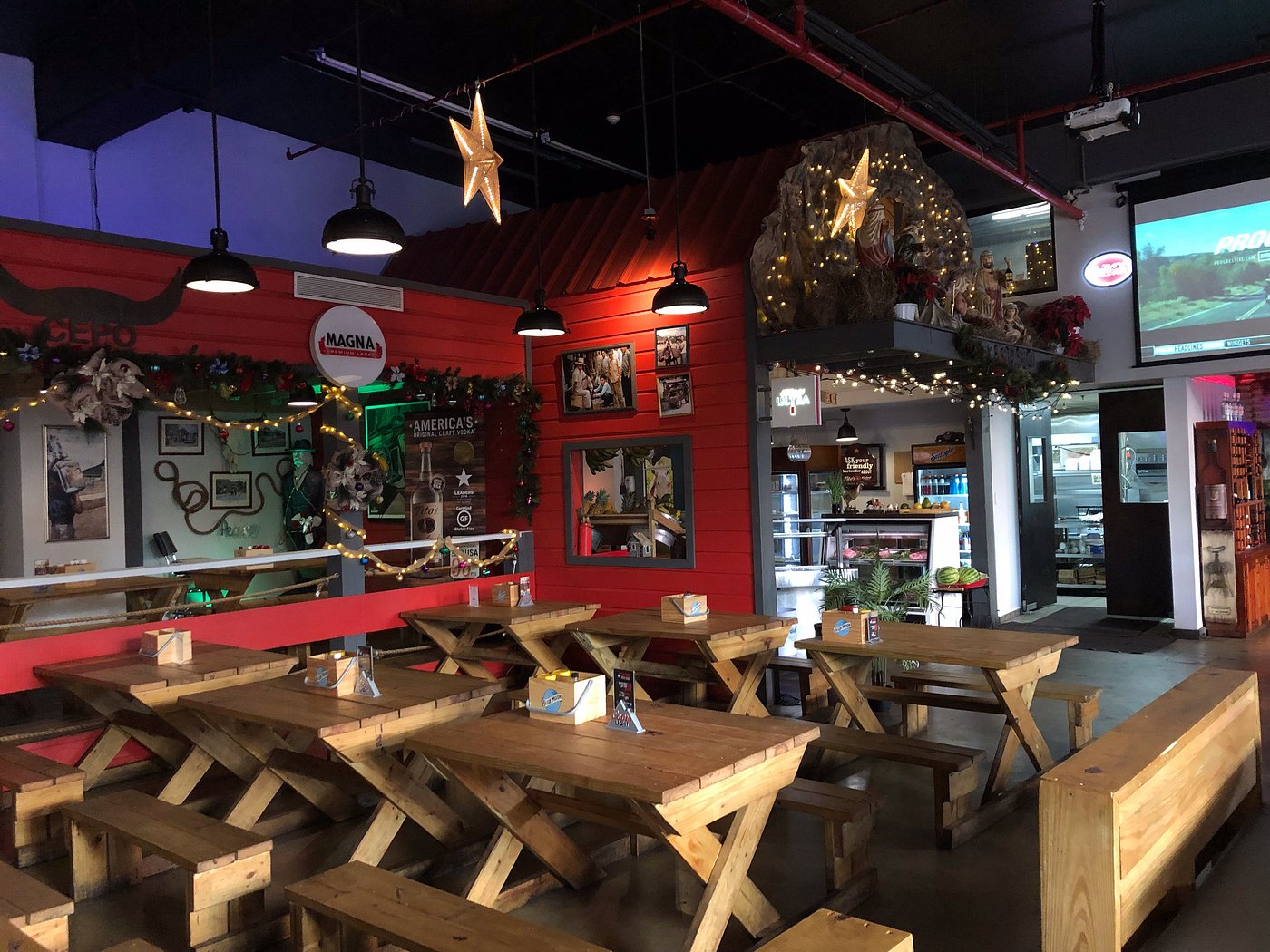 Vaca Brava San Juan Food Interior