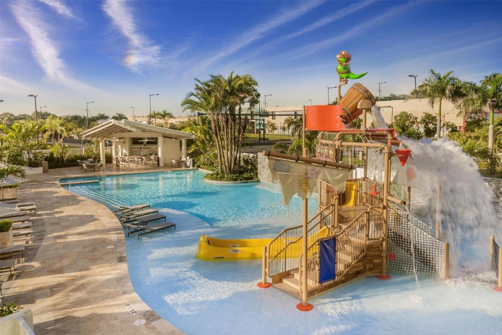 Hyatt Place Port Of San Juan Pool With Kids Splash Pad
