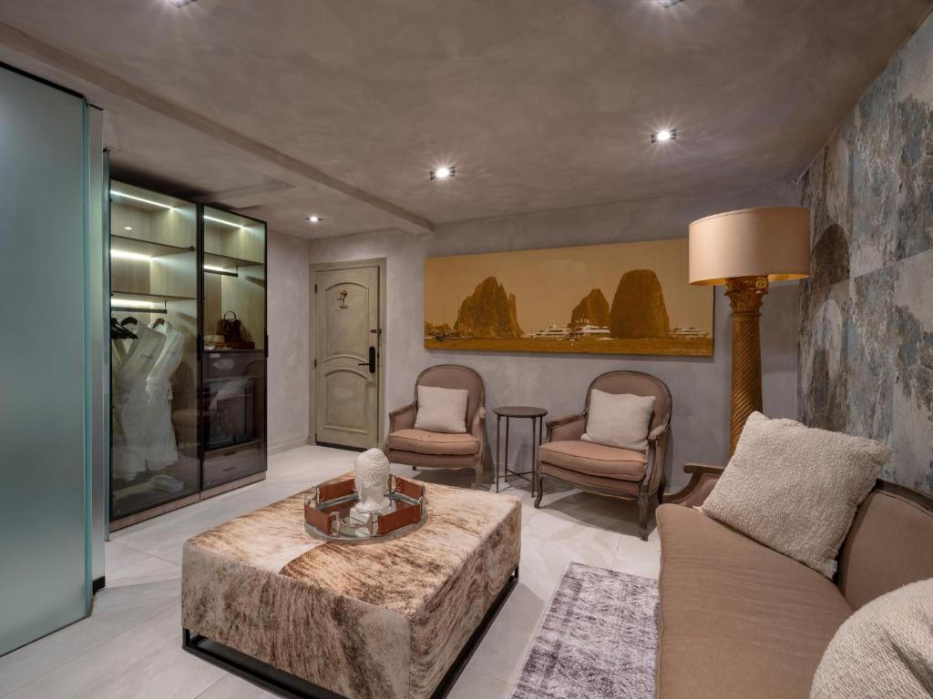 Olive Boutique Hotel Port Of San Juan Living Room